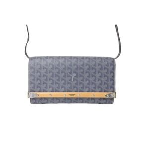 Goyard gray clutch Monte bag shoulder Carlo